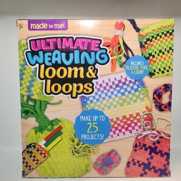 NEW Weaving Loom 378 Craft Loops + 1 Weaving Loom with Tool Potholder craft kit - Picture 16 of 16